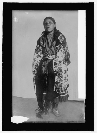 Alta Washakie, Shoshone girl