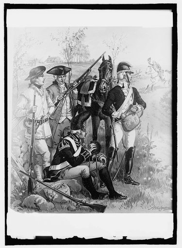U.S. Army uniforms, 1774-75 Independent Company organization