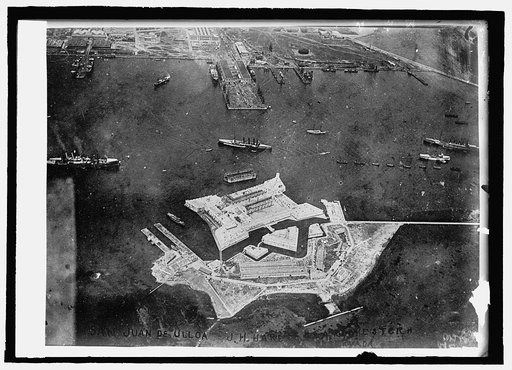 San Juan de Ulloa, military prison in Vera Cruz harbor