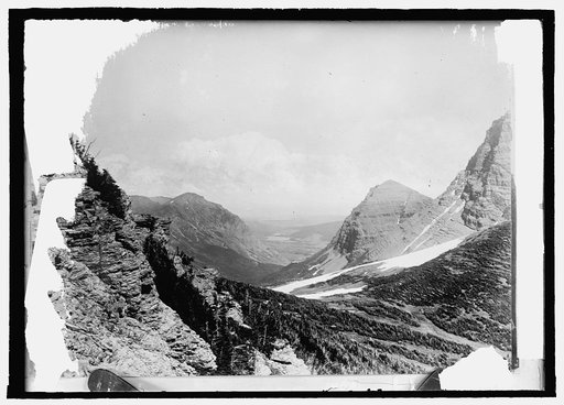 Glacier Nat'l Pk. View East from Swift Current Pass