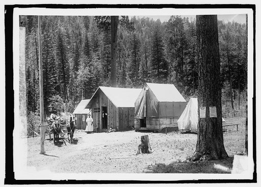 Cabin in Jemez Nat. Forest, N. Mex.