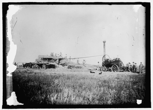 Threshing scene, Buenos Aires