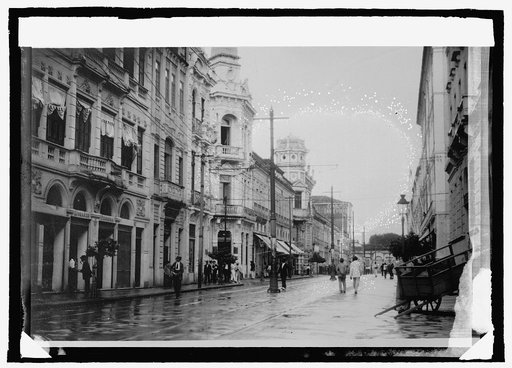 Main street of Bahia, Brazil