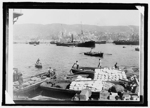 Harbor of Valparaiso, Chile