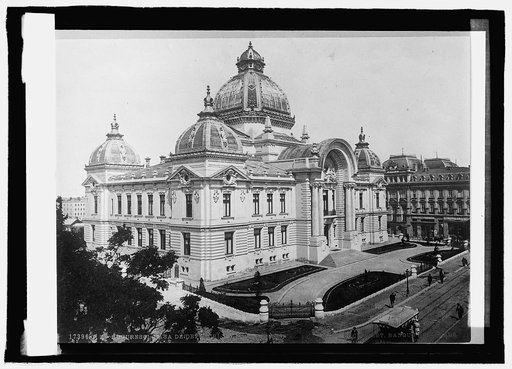 Romania. National bank, Bucharest
