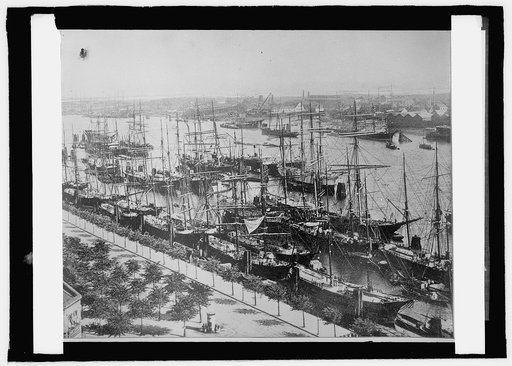 Harbor at Hamburg, Germany