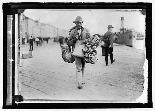 Austria. Slovak peddler, Triest