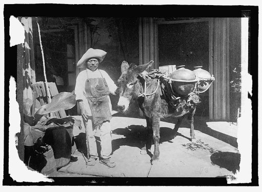 Mexico. Water peddler, Oaxaca
