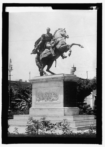 Statue of Bolivia [i.e., Simon Bolivar