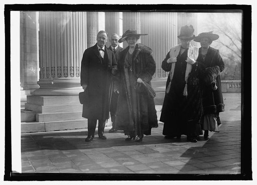 Secty. Daniels & group at D.A.R.