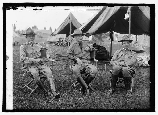 Col. Gerrard, Capt. Etten, Jr., Capt. Smart
