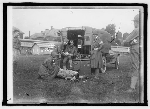 D.C. Red Cross ambulance