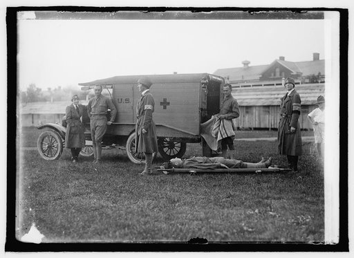 D.C. Red Cross ambulance