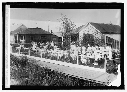 A lawn party, Fairbanks, Alaska