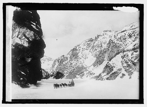 Entrance to Keystone Canyon, Alaska