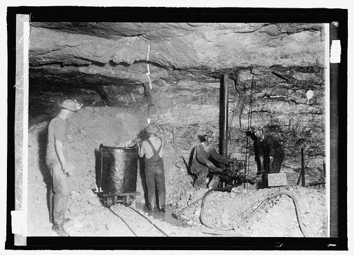 Zink [i.e., zinc?] mine