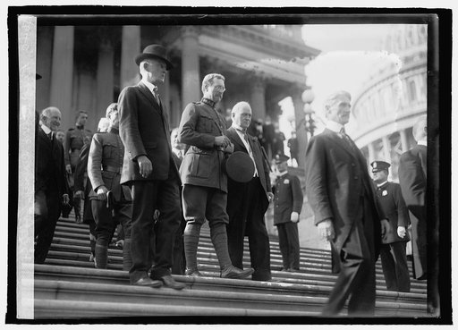 King Albert leaving Capitol