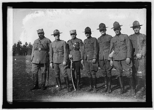 American & Czecho-Slovak Officers in Siberia