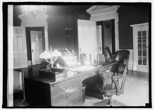 White House. Ex. ofc. Interior