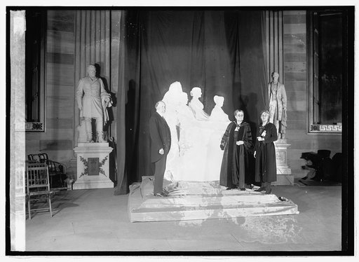 Unveiling Suffrage Memorial