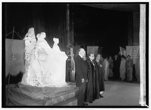 Unveiling Suffrage Memorial