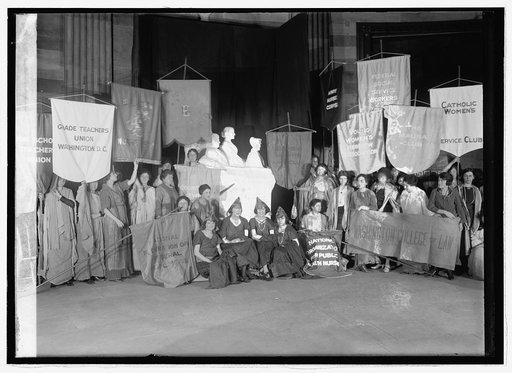 Unveiling Suffrage Memorial