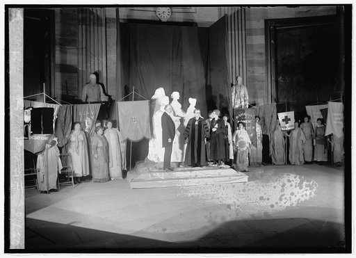 Unveiling Suffrage Memorial