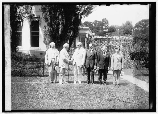 Eagles group with Harding