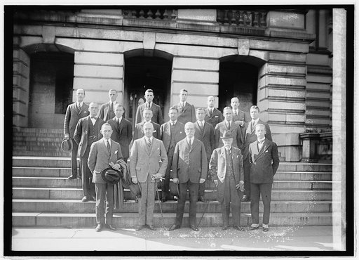 Secty. Hughes, Asst. Secty. & Consular [...
