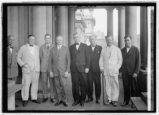 Am. Legion group with Pershing