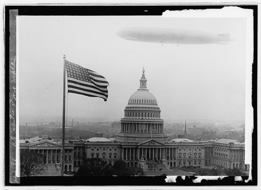 U.S. Capitol, [Washington, D.C.] & Graf Zeppelin