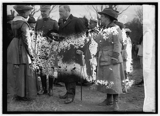 Nat. Women's Defense League shown Josephus Daniels