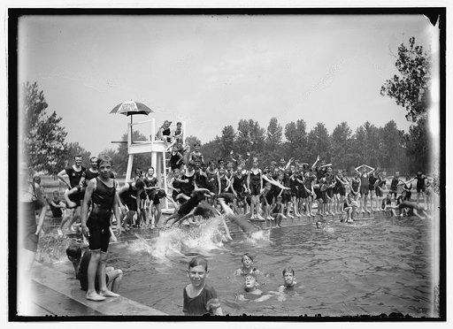 Bathing Beach, Wash., D.C.