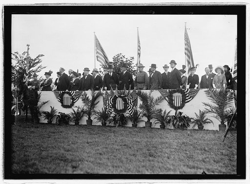 Pres. Wilson at Calvary Drill, Wash., D.C.