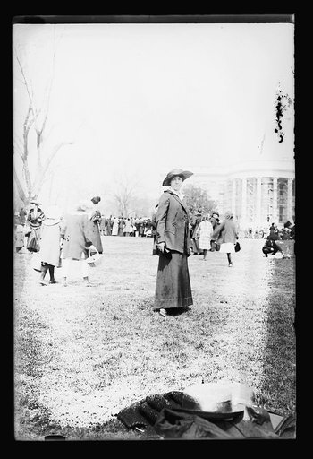 Woman at Easter Egg Hunt, White House, Washington, D.C.