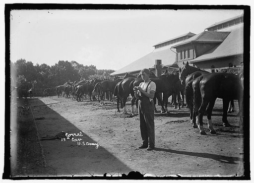 U.S. Army corral, 15th Cavalry