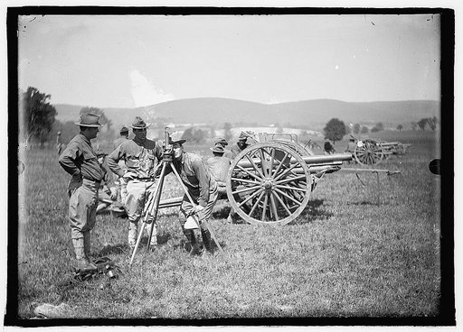U.S. Army artillery practice