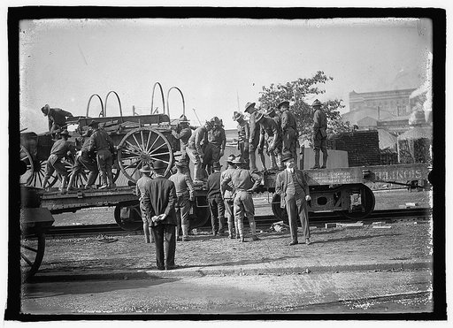 U.S. Army, transportation of equipment & troops