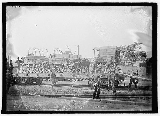 U.S. Army, transportation of equipment & troops