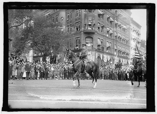 Pershing parade, Wash., D.C.