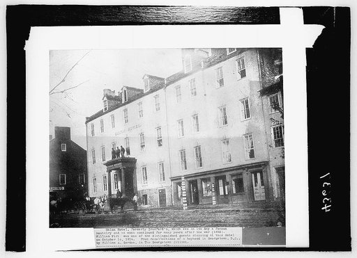 Union Hotel, formerly Crawford's, Wash., D.C.