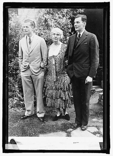 Mrs. Hoover, Allan & Herbert, Jr.