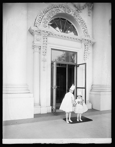 Jack Baker & Adrian Myers at White House, [Washington, D.C.