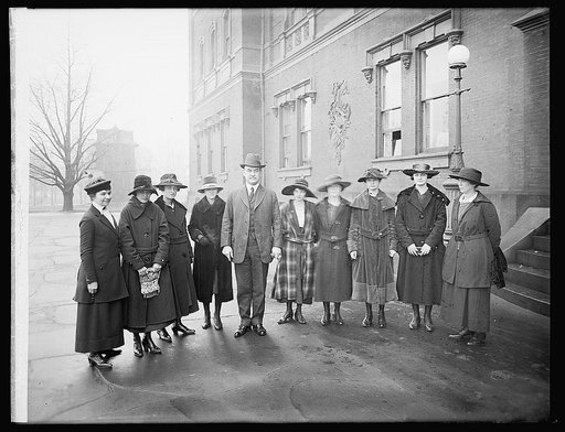 Secty. Houston & Girl's Club from Mississippi