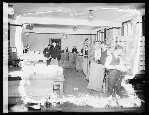 Mailing room, War Risk