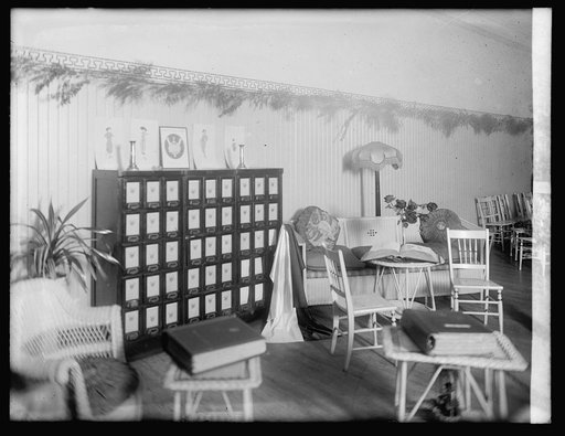 Wells Corset Shop, [Washington, D.C.], interior