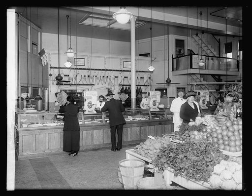 Old Dutch Market, interior, [Washington, D.C.
