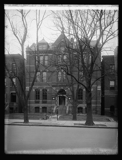 Herald, Old Holy Cross Academy, Mass. Ave. bet. 13 & 14, [Washington, D.C.