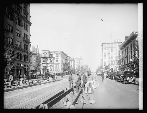 Street scenes, 14[th] & N.Y. Ave., [Washington, D.C.