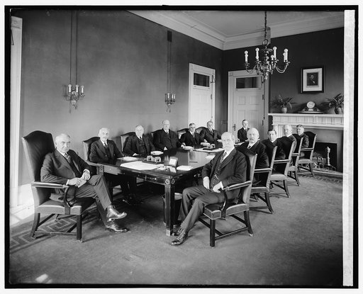 Harding Cabinet group